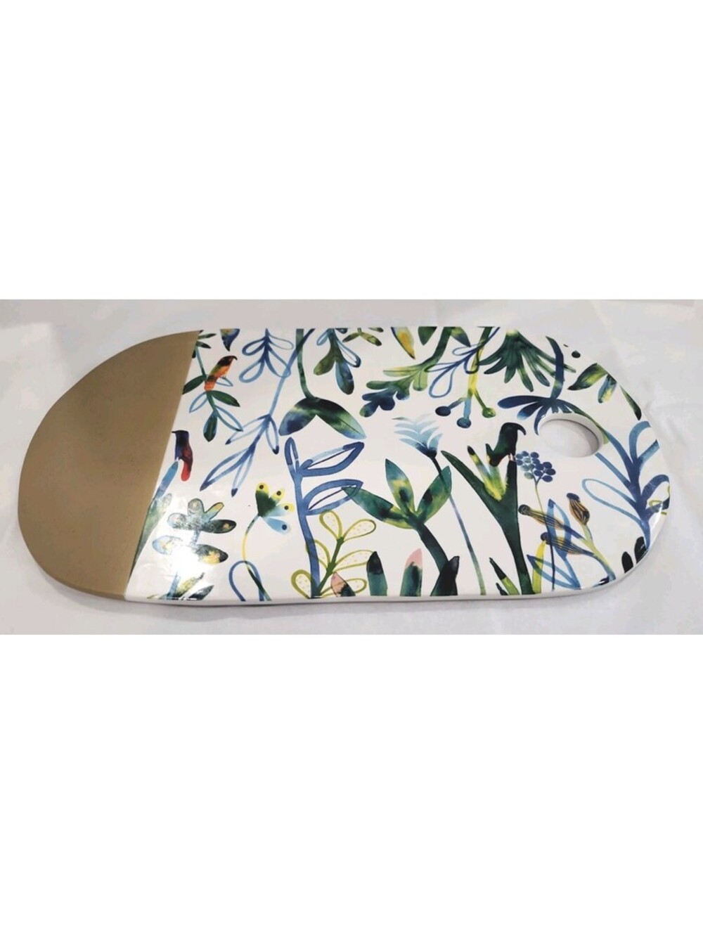 Maxwell & Williams Dusk Cheese Platter. Watercolor Floral Design Marc Martin
